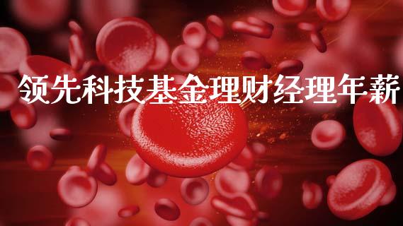 领先科技基金理财经理年薪_https://www.qdlswl.com_理财_第1张