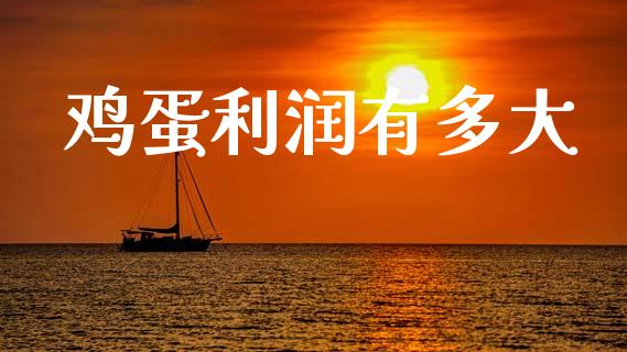 鸡蛋利润有多大_https://www.qdlswl.com_股指_第1张