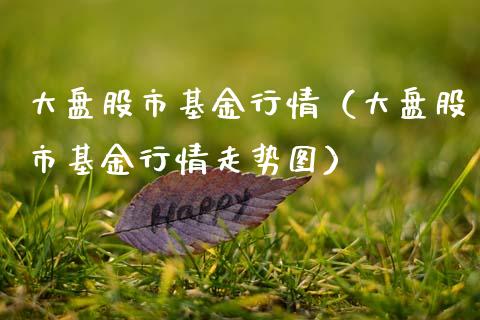 大盘股市基金行情（大盘股市基金行情走势图）_https://www.qdlswl.com_理财_第1张