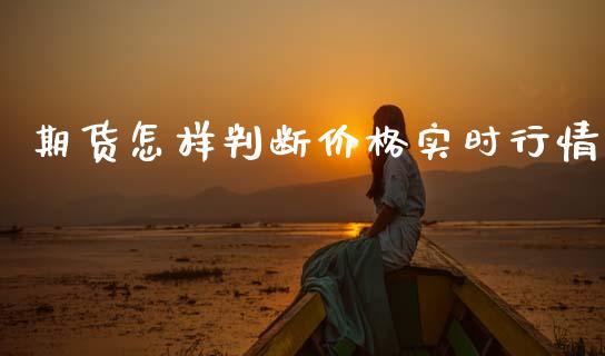 期货怎样判断价格实时行情_https://www.qdlswl.com_直播_第1张