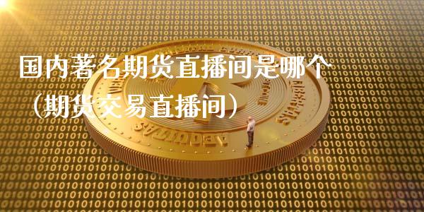 国内著名期货直播间是哪个（期货交易直播间）_https://www.qdlswl.com_直播_第1张