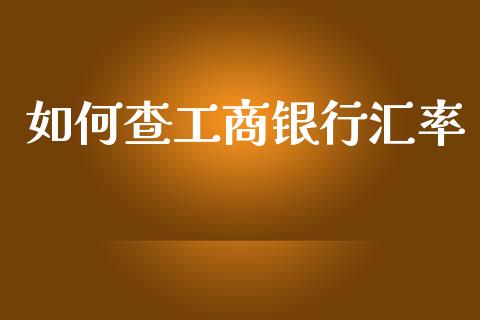 如何查工商银行汇率_https://www.qdlswl.com_外盘_第1张