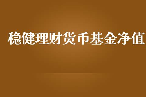 稳健理财货币基金净值_https://www.qdlswl.com_理财_第1张