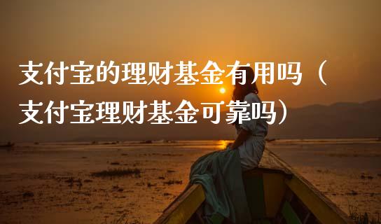 支付宝的理财基金有用吗（支付宝理财基金可靠吗）_https://www.qdlswl.com_理财_第1张