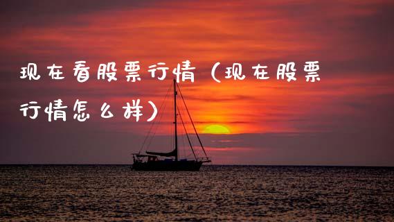 现在看股票行情（现在股票行情怎么样）_https://www.qdlswl.com_内盘_第1张