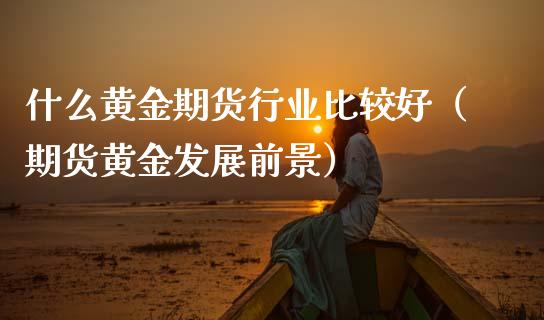 什么黄金期货行业比较好（期货黄金发展前景）_https://www.qdlswl.com_股指_第1张