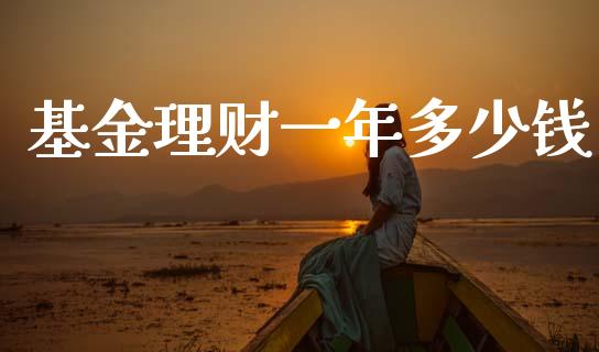 基金理财一年多少钱_https://www.qdlswl.com_基金_第1张