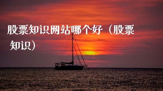 股票知识网站哪个好（股票 知识）_https://www.qdlswl.com_内盘_第1张