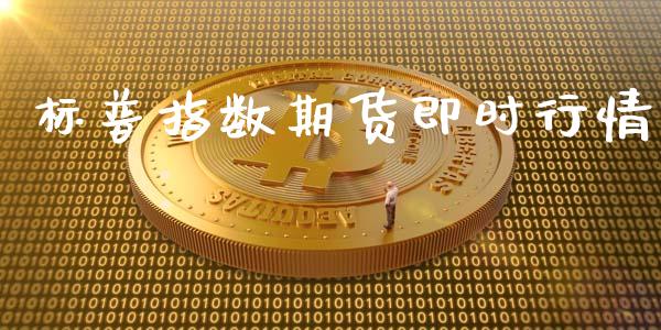 标普指数期货即时行情_https://www.qdlswl.com_期货_第1张