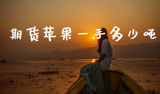 期货苹果一手多少吨_https://www.qdlswl.com_直播_第1张