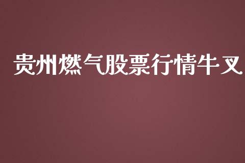贵州燃气股票行情牛叉_https://www.qdlswl.com_外盘_第1张