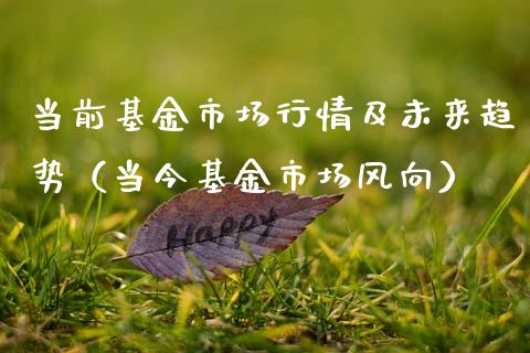 当前基金市场行情及未来趋势（当今基金市场风向）_https://www.qdlswl.com_理财_第1张