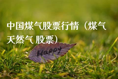 中国煤气股票行情（煤气 天然气 股票）_https://www.qdlswl.com_外盘_第1张