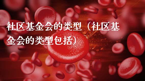 社区基金会的类型（社区基金会的类型包括）_https://www.qdlswl.com_理财_第1张