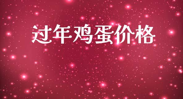 过年鸡蛋价格_https://www.qdlswl.com_股指_第1张