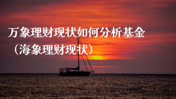 万象理财现状如何分析基金（海象理财现状）_https://www.qdlswl.com_基金_第1张