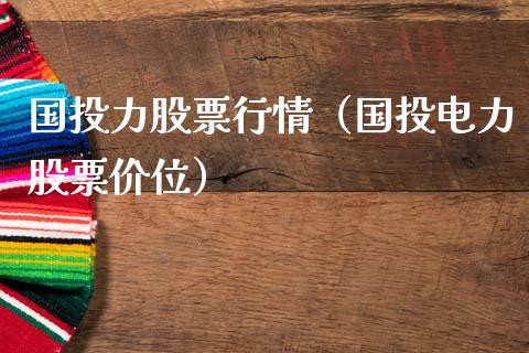 国投力股票行情（国投电力股票价位）_https://www.qdlswl.com_股票_第1张