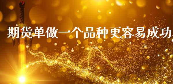 期货单做一个品种更容易成功_https://www.qdlswl.com_股指_第1张
