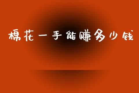 棉花一手能赚多少钱_https://www.qdlswl.com_股指_第1张