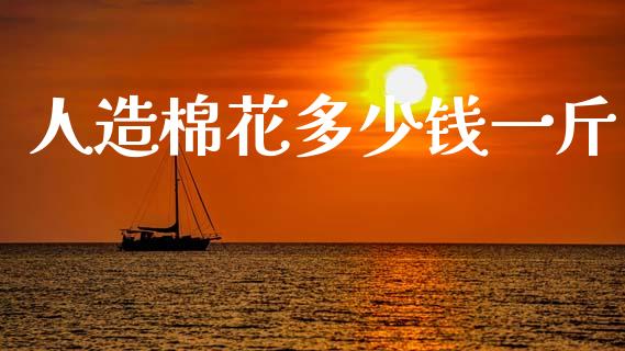 人造棉花多少钱一斤_https://www.qdlswl.com_股指_第1张