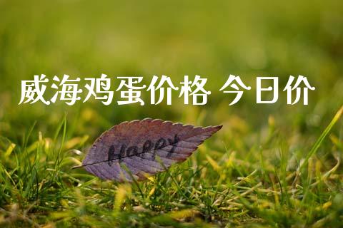 威海鸡蛋价格 今日价_https://www.qdlswl.com_股指_第1张