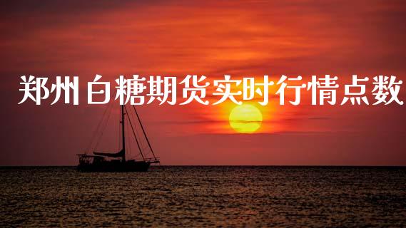 郑州白糖期货实时行情点数_https://www.qdlswl.com_期货_第1张
