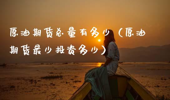 原油期货总量有多少（原油期货最少投资多少）_https://www.qdlswl.com_期货_第1张
