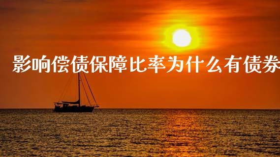 影响偿债保障比率为什么有债券_https://www.qdlswl.com_直播_第1张