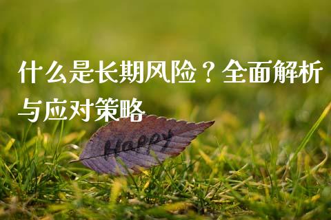 什么是长期风险？全面解析与应对策略_https://www.qdlswl.com_直播_第1张