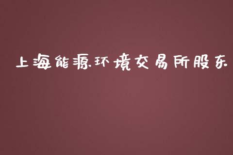 上海能源环境交易所股东_https://www.qdlswl.com_直播_第1张