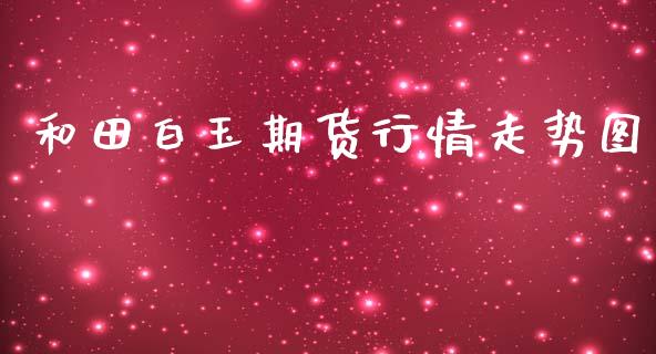 和田白玉期货行情走势图_https://www.qdlswl.com_期货_第1张
