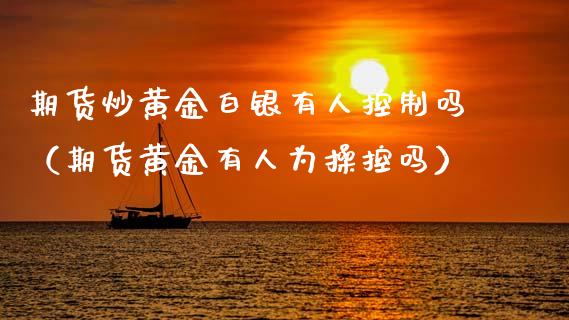 期货炒黄金白银有人控制吗（期货黄金有人为操控吗）_https://www.qdlswl.com_股指_第1张