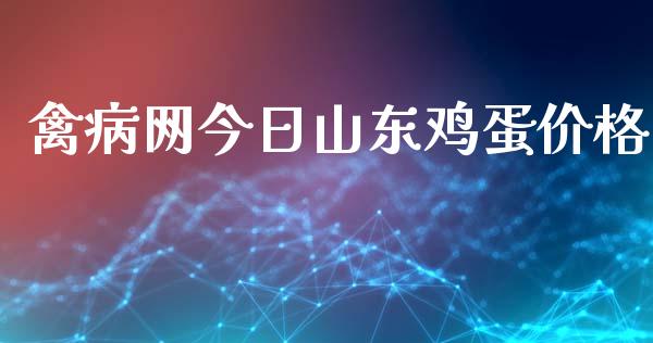 禽病网今日山东鸡蛋价格_https://www.qdlswl.com_期货_第1张