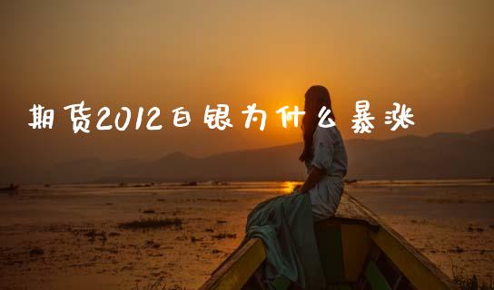 期货2012白银为什么暴涨_https://www.qdlswl.com_内盘_第1张