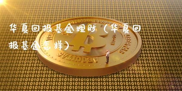 华夏回报基金理财（华夏回报基金怎样）_https://www.qdlswl.com_基金_第1张