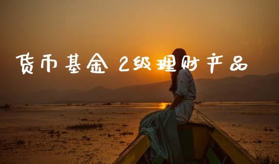 货币基金 2级理财产品_https://www.qdlswl.com_理财_第1张