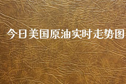 今日美国原油实时走势图_https://www.qdlswl.com_直播_第1张