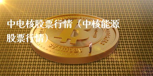 中电核股票行情（中核能源股票行情）_https://www.qdlswl.com_股票_第1张