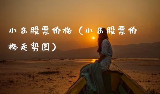 小米股票价格（小米股票价格走势图）_https://www.qdlswl.com_外盘_第1张