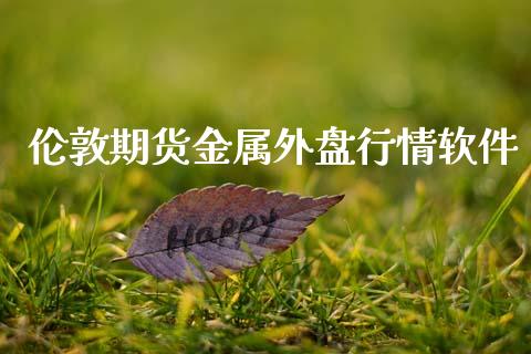伦敦期货金属外盘行情软件_https://www.qdlswl.com_股指_第1张