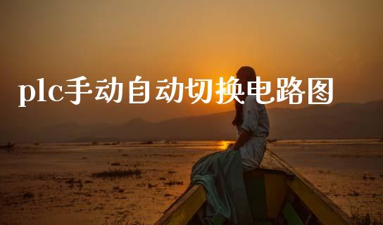 plc手动自动切换电路图_https://www.qdlswl.com_期货_第1张
