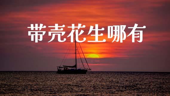带壳花生哪有_https://www.qdlswl.com_期货_第1张