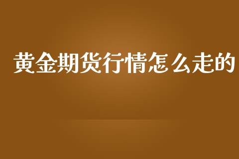 黄金期货行情怎么走的_https://www.qdlswl.com_直播_第1张