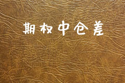 期权中仓差_https://www.qdlswl.com_内盘_第1张