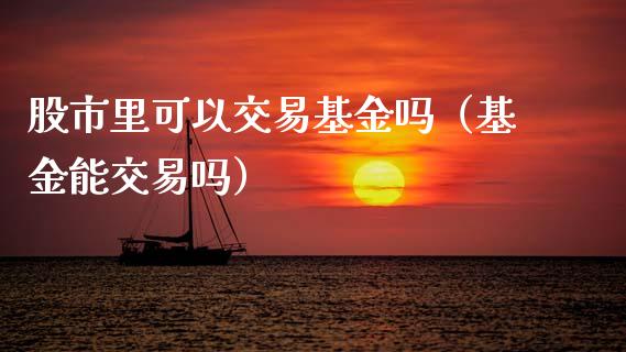 股市里可以交易基金吗（基金能交易吗）_https://www.qdlswl.com_基金_第1张