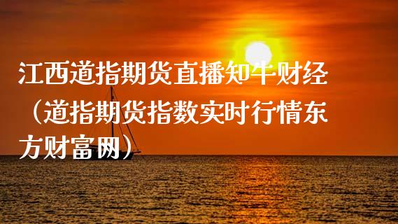 江西道指期货直播知牛财经（道指期货指数实时行情东方财富网）_https://www.qdlswl.com_直播_第1张