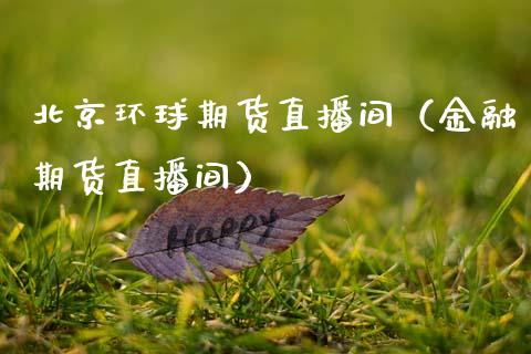 北京环球期货直播间（金融期货直播间）_https://www.qdlswl.com_直播_第1张