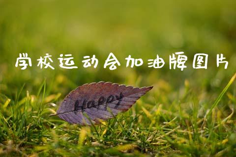 学校运动会加油牌图片_https://www.qdlswl.com_直播_第1张