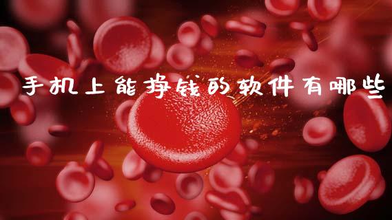 手机上能挣钱的软件有哪些_https://www.qdlswl.com_直播_第1张