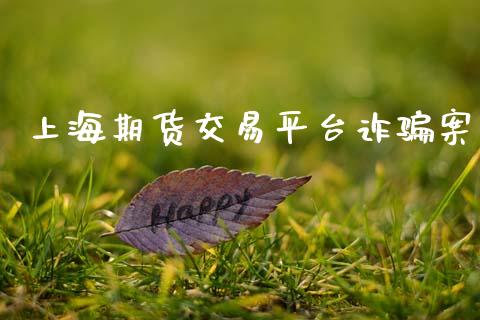 上海期货交易平台诈骗案_https://www.qdlswl.com_期货_第1张